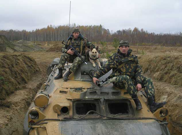 НЕЛЕГКА СЛУЖБА В ПОГРАНИЧНЫХ ВОЙСКАХ