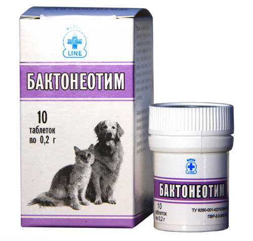 Бактонеотим пробиотик для лечения цистита у кошек 
