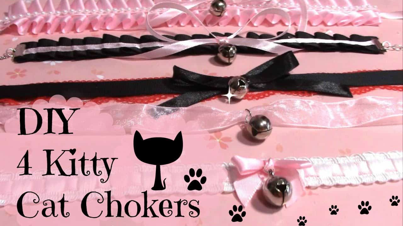 Pretty kitty chokers