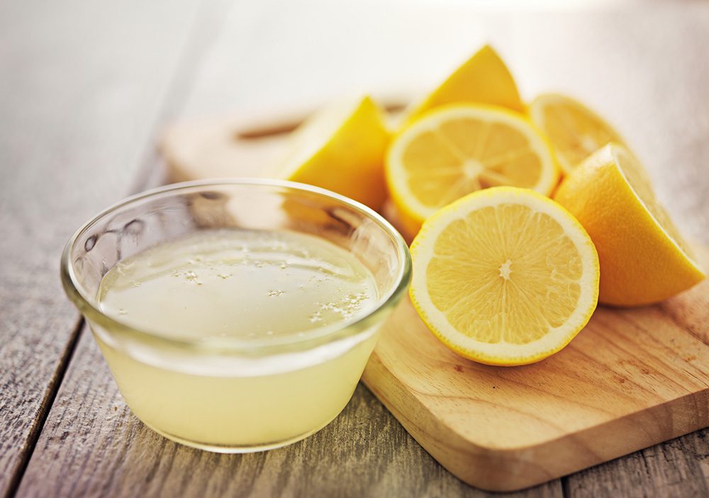 lemon juice for natural flea treatment